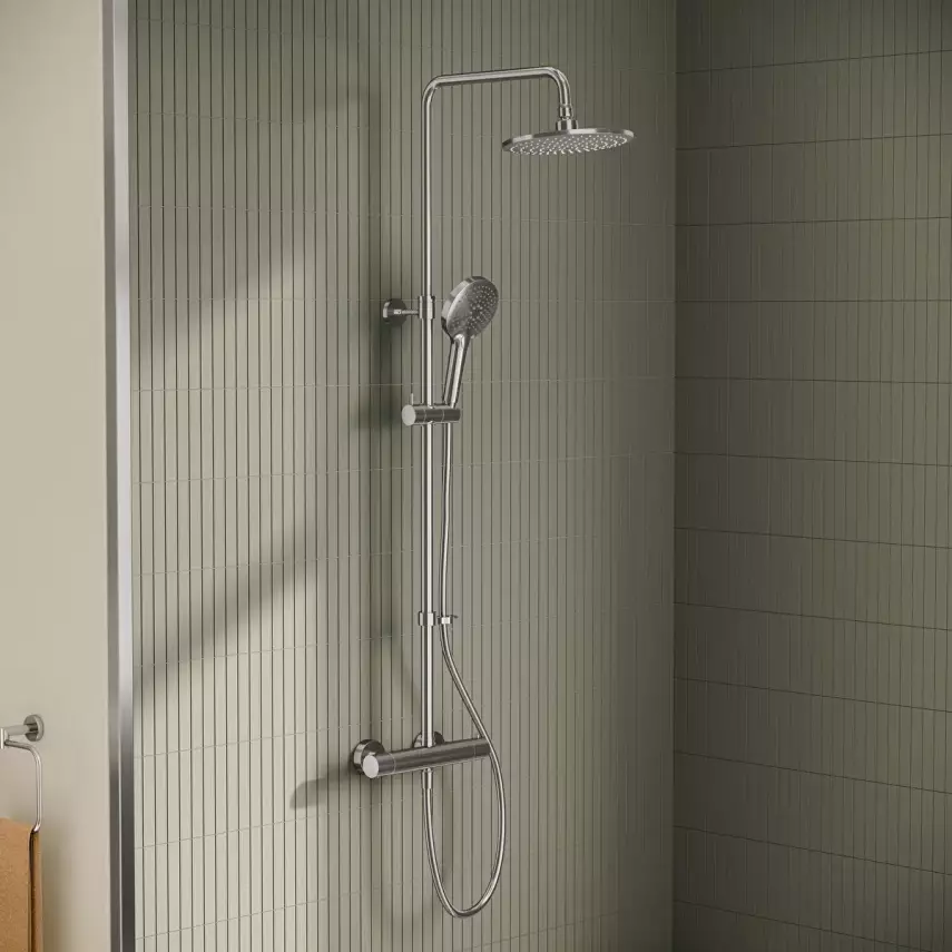 Artema Aquaheat Joy 220 Termostatik Duş Sistemi Krom A47200 - 3
