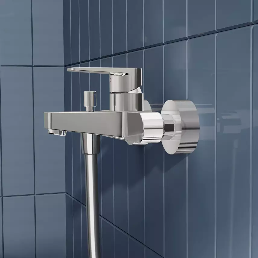Artema Flow Square Banyo Bataryası Krom A43063 - 3