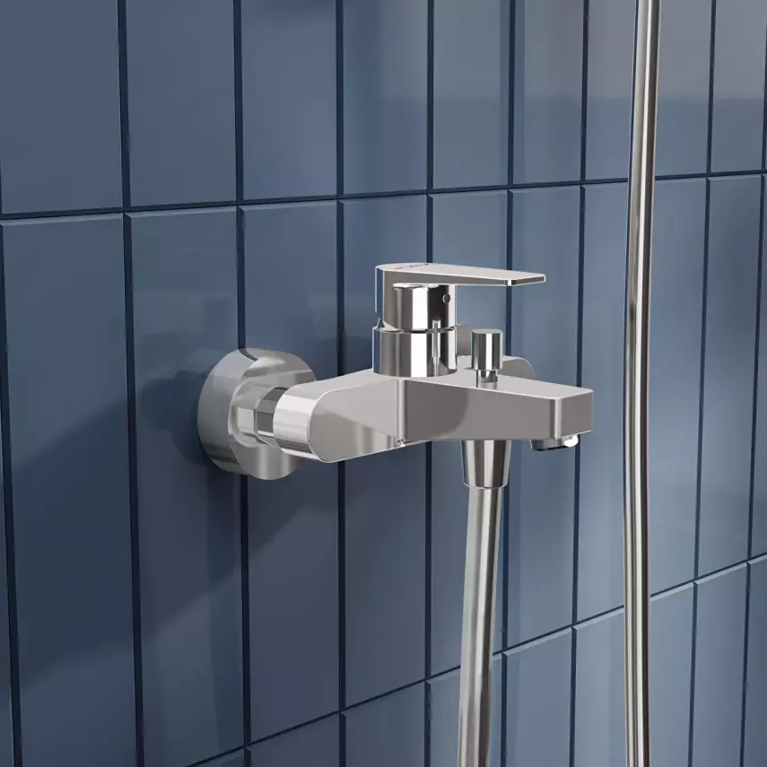 Artema Flow Square Banyo Bataryası Krom A43063 - 4