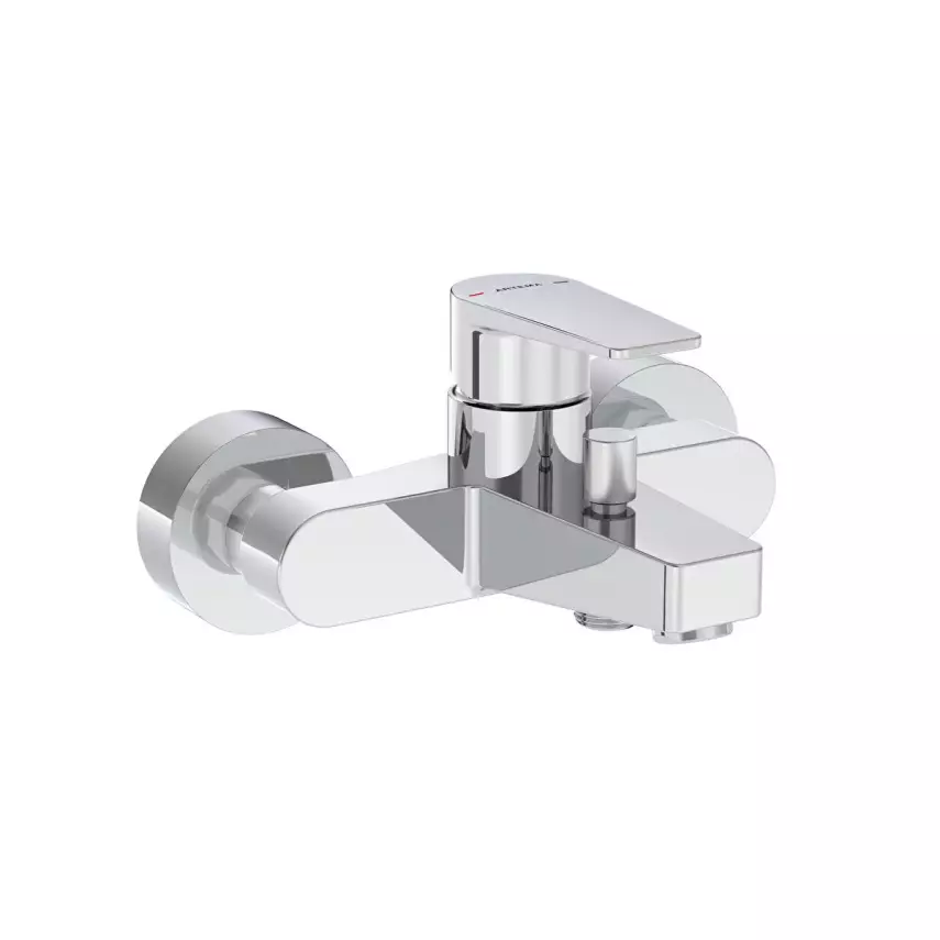 Artema Flow Square Banyo Bataryası Krom A43063 - 1