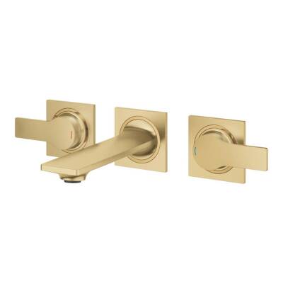 Grohe Allure 3 Delikli Ankastre Lavabo Bataryası Fırçalı Altın 20189GN2 - 2