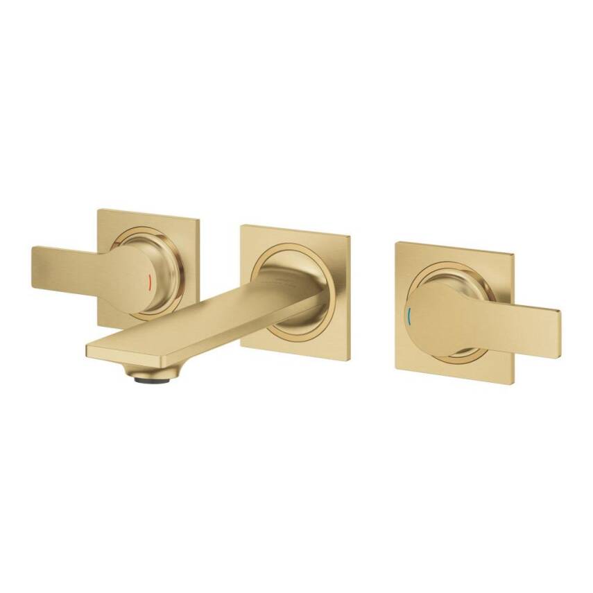 Grohe Allure 3 Delikli Ankastre Lavabo Bataryası Fırçalı Altın 20189GN2 - 2