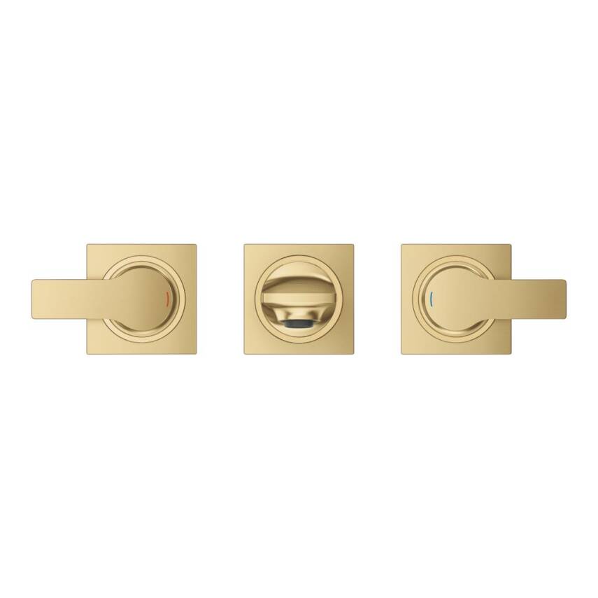 Grohe Allure 3 Delikli Ankastre Lavabo Bataryası Fırçalı Altın 20189GN2 - 3