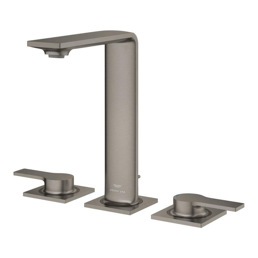 Grohe Allure 3 Delikli Ankastre Lavabo Bataryası, Fırçalı Sert Grafit 20188AL1 - 4