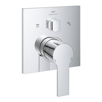 Grohe Allure Ankastre Banyo ve Duş Bataryası (Sıva Üstü Grubu), 3 Yollu Krom 29176001 - 3