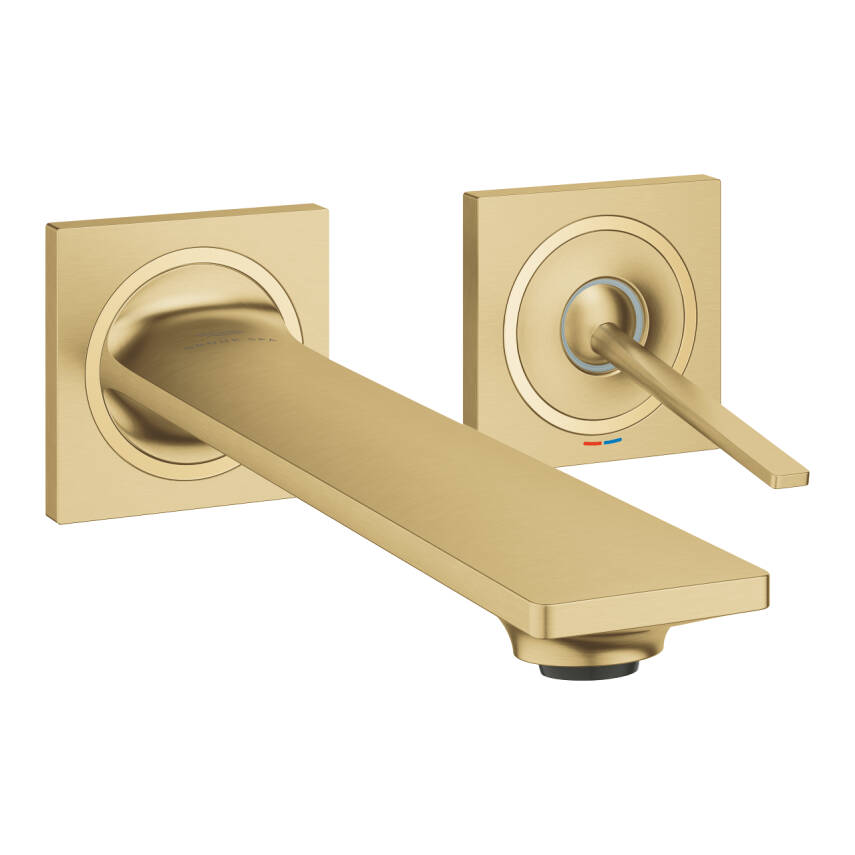 Grohe Allure Ankastre Lavabo Bataryası (Sıva Üstü Grubu), Fırçalı Altın 19386GN2 - 1