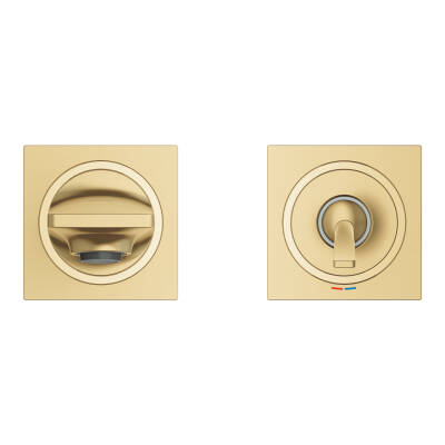Grohe Allure Ankastre Lavabo Bataryası (Sıva Üstü Grubu), Fırçalı Altın 19386GN2 - 3