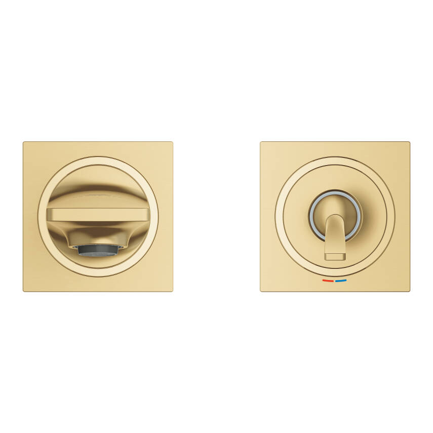Grohe Allure Ankastre Lavabo Bataryası (Sıva Üstü Grubu), Fırçalı Altın 19386GN2 - 3