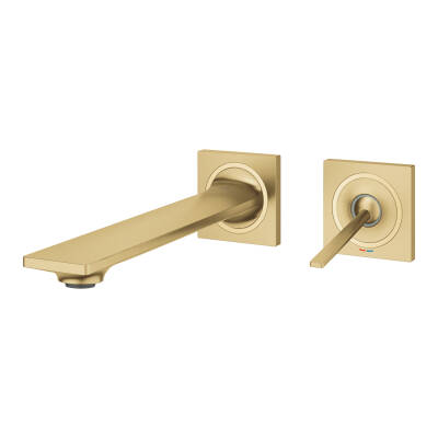 Grohe Allure Ankastre Lavabo Bataryası (Sıva Üstü Grubu), Fırçalı Altın 19386GN2 - 4
