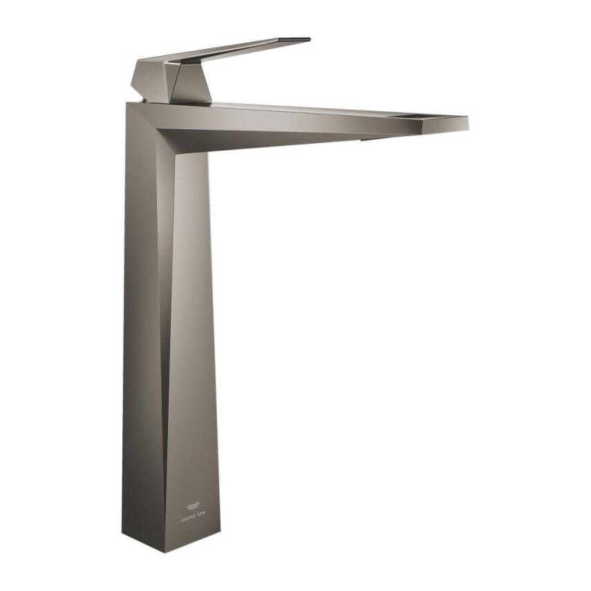 Grohe Allure Brilliant Çanak Lavabo Bataryası, Fırçalı Sert Grafit 24346AL0 - 1
