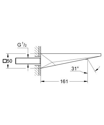 Grohe Allure Brilliant Çıkış ucu Krom 13485000 - 3