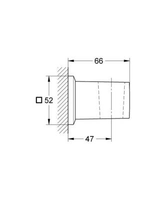 Grohe Allure Brilliant El Duşu Askısı Krom 26847000 - 2
