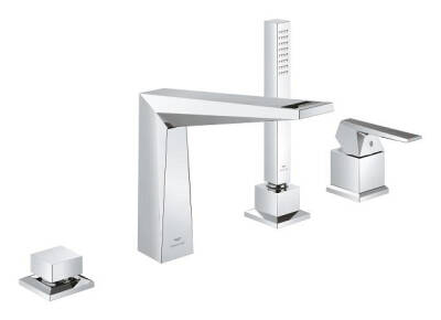 Grohe Allure Brilliant Private Collection 4 Delikli Küvet Bataryası (Sıva Üstü Grubu) Krom 29523000 - 1