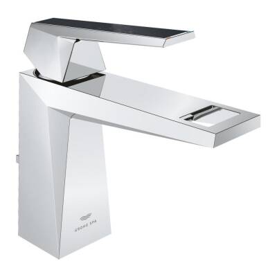 Grohe Allure Brilliant Private Collection M-Boy Lavabo Bataryası, Sifon Kumandalı Krom 24399000 - 1