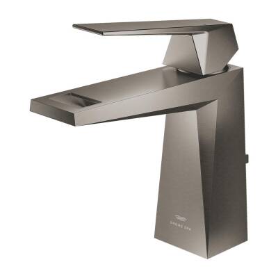 Grohe Allure Brilliant Sifon Kumandalı Lavabo Bataryası, Fırçalı Sert Grafit 24341AL0 - 3