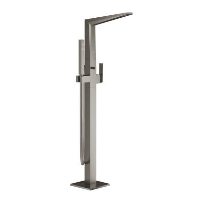 Grohe Allure Brilliant Yerden Küvet Bataryası, Fırçalı Sert Grafit 24348AL0 - 1