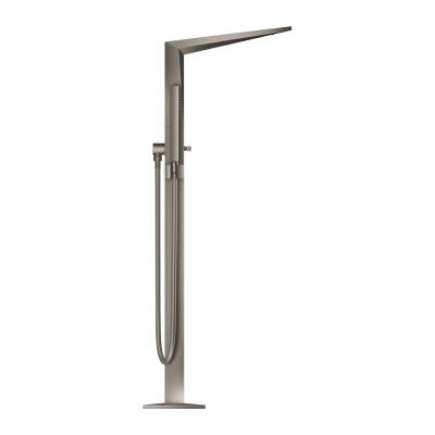 Grohe Allure Brilliant Yerden Küvet Bataryası, Fırçalı Sert Grafit 24348AL0 - 2