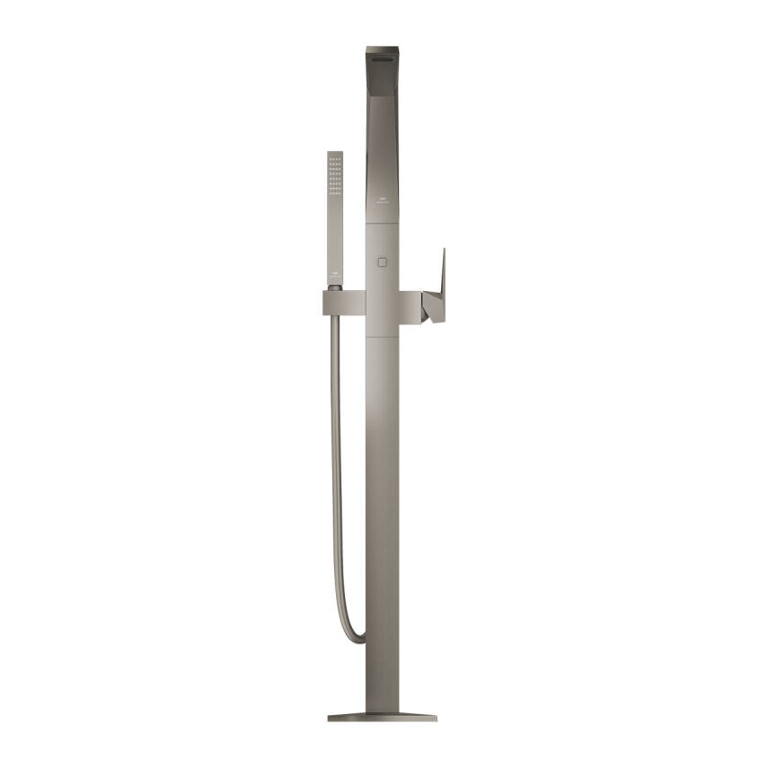 Grohe Allure Brilliant Yerden Küvet Bataryası, Fırçalı Sert Grafit 24348AL0 - 3