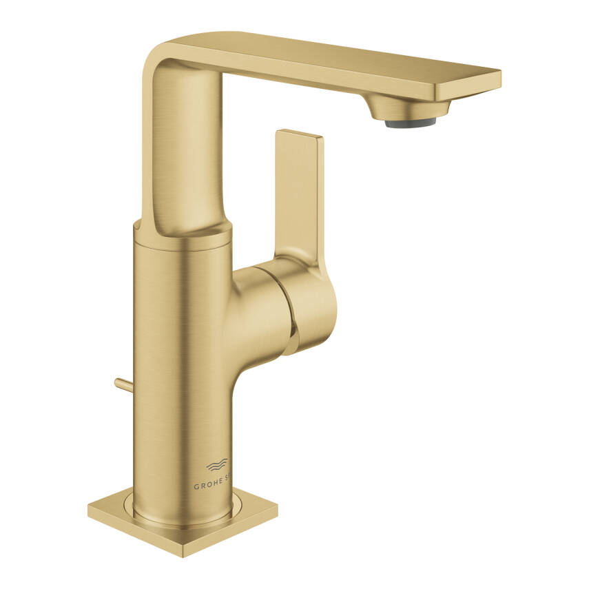 Grohe Allure Lavabo Bataryası Fırçalı Altın Sifon Kumandalı 32757GN1 - 1