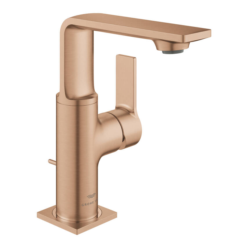 Grohe Allure Lavabo Bataryası Fırçalı Bakır Sifon Kumandalı 32757DL1 - 1