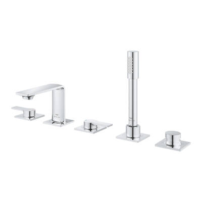 Grohe Allure 5 Delikli Ankastre Küvet Bataryası Krom 25221001 - 3