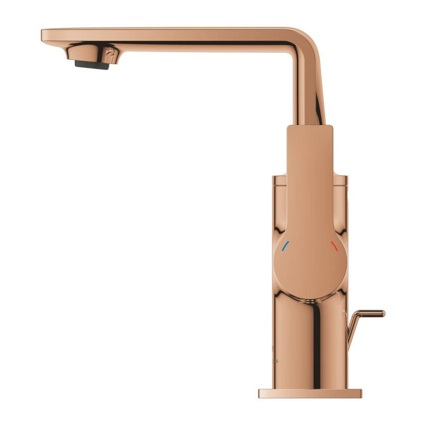 Grohe Allure Lavabo Bataryası Sifon Kumandalı Parlak Bakır 32757DA1 - 2