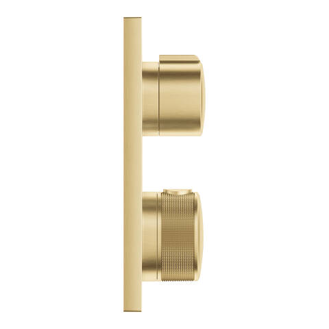 Grohe Allure New Termostatik Dış Gövde Rapido Banyo Fırçalı Altın 19446GN2 - 2