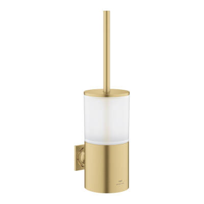 Grohe Allure Tuvalet Fırçalığı, Fırçalı Altın 40340GN1 - 1