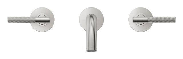 Grohe Atrio Private Collection 3 Delikli Ankastre Lavabo Bataryası (Sıva Üstü Grubu) Paslanmaz Çelik 20587DC0 - 5