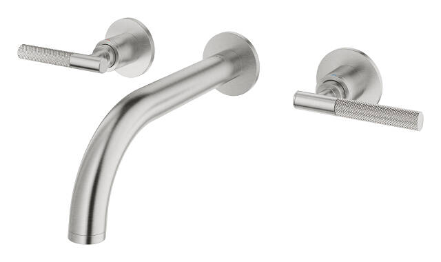 Grohe Atrio Private Collection 3 Delikli Ankastre Lavabo Bataryası (Sıva Üstü Grubu) Paslanmaz Çelik 20587DC0 - 6