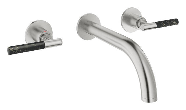 Grohe Atrio Private Collection 3 Delikli Ankastre Lavabo Bataryası (Sıva Üstü Grubu) Paslanmaz Çelik 20587DC0 - 7
