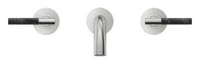 Grohe Atrio Private Collection 3 Delikli Ankastre Lavabo Bataryası (Sıva Üstü Grubu) Paslanmaz Çelik 20587DC0 - 9