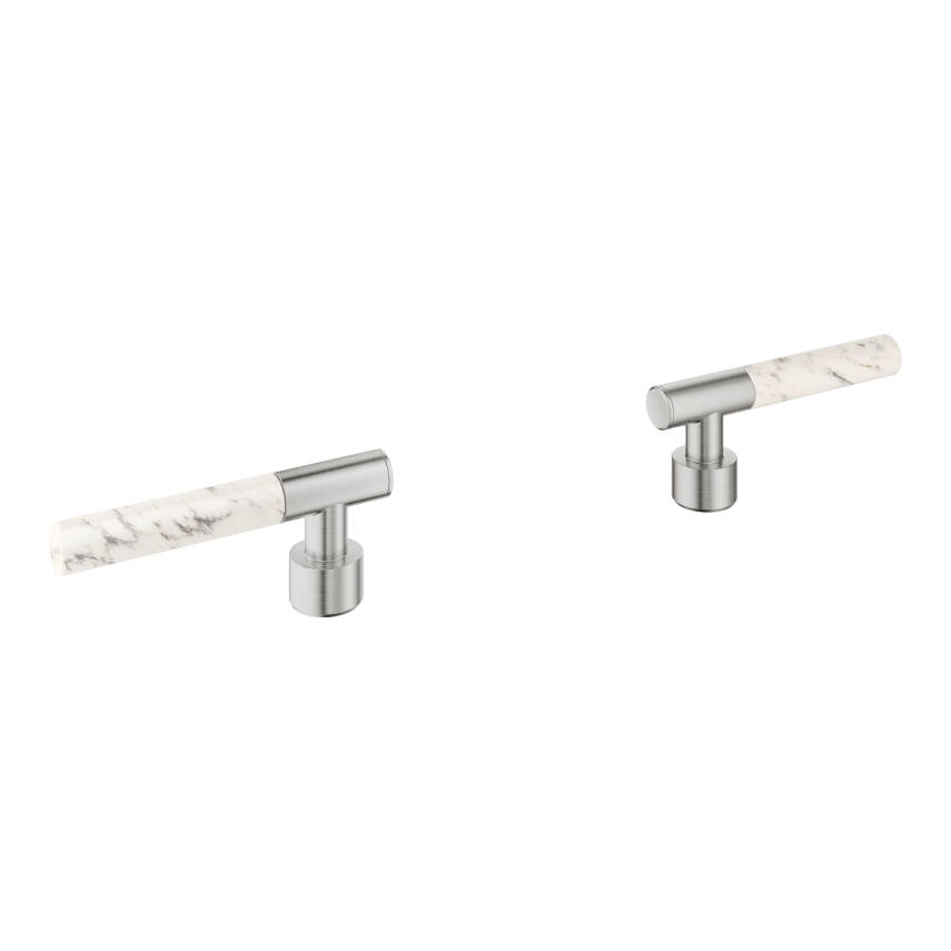 Grohe Atrio Private Collection Duvardan Ankastre Lavabo Bataryası İçin Kulp, Paslanmaz Çelik 48458DC0 - 1