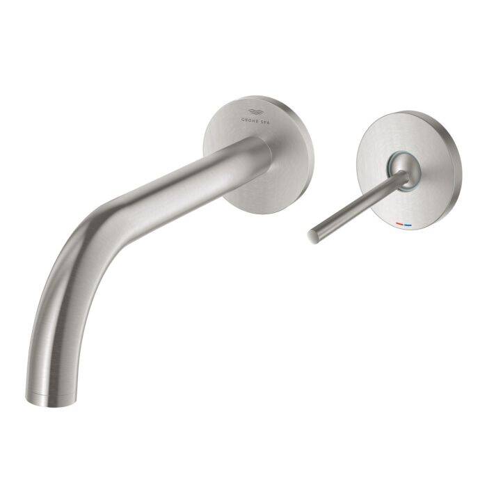Grohe Atrio 2 Delikli Ankastre Lavabo Bataryası, (Sıva Üstü Grubu), Paslanmaz Çelik 29406DC0 - 2