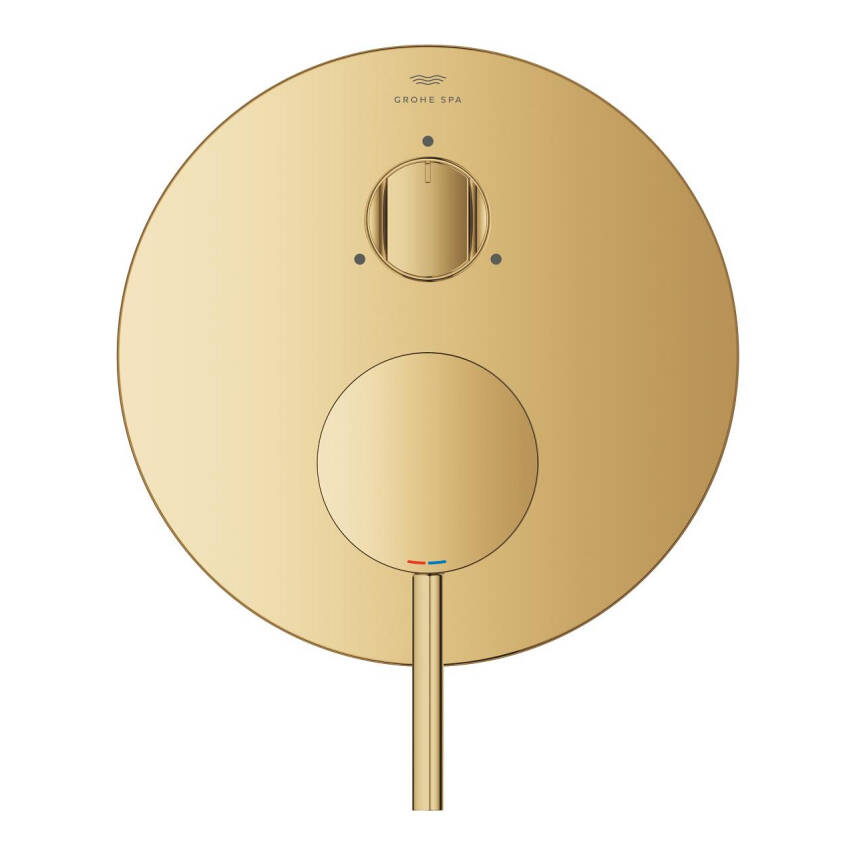Grohe Atrio Ankastre Banyo/Duş Bataryası (Sıva Üstü Grubu), 3 Yollu, Parlak Altın 24356GL0 - 2