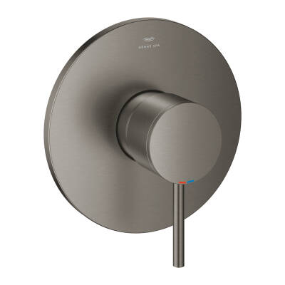 Grohe Atrio Ankastre Duş Bataryası (Sıva Üstü Grubu), Fırçalı Sert Grafit 24354AL0 - 1