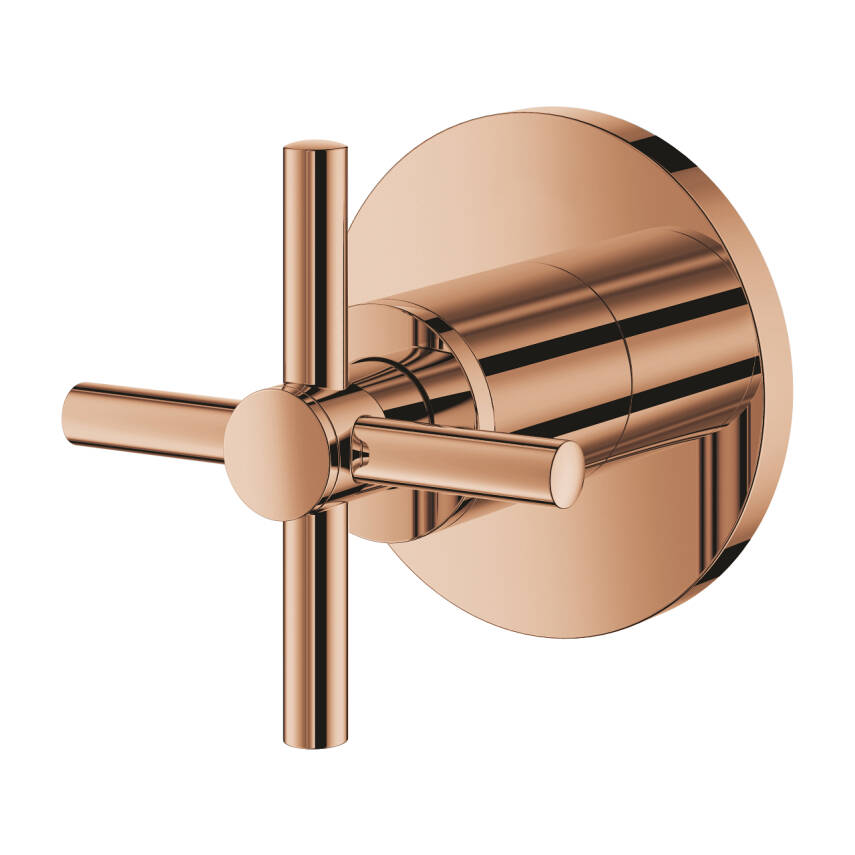 Grohe Atrio Ankastre Stop Valf (Sıva Üstü Grubu), Parlak Bakır 29396DA0 - 2