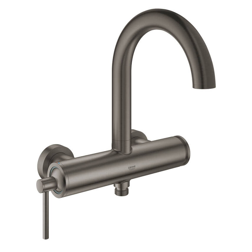 Grohe Atrio Banyo Bataryası, Fırçalı Sert Grafit 32652AL3 - 1
