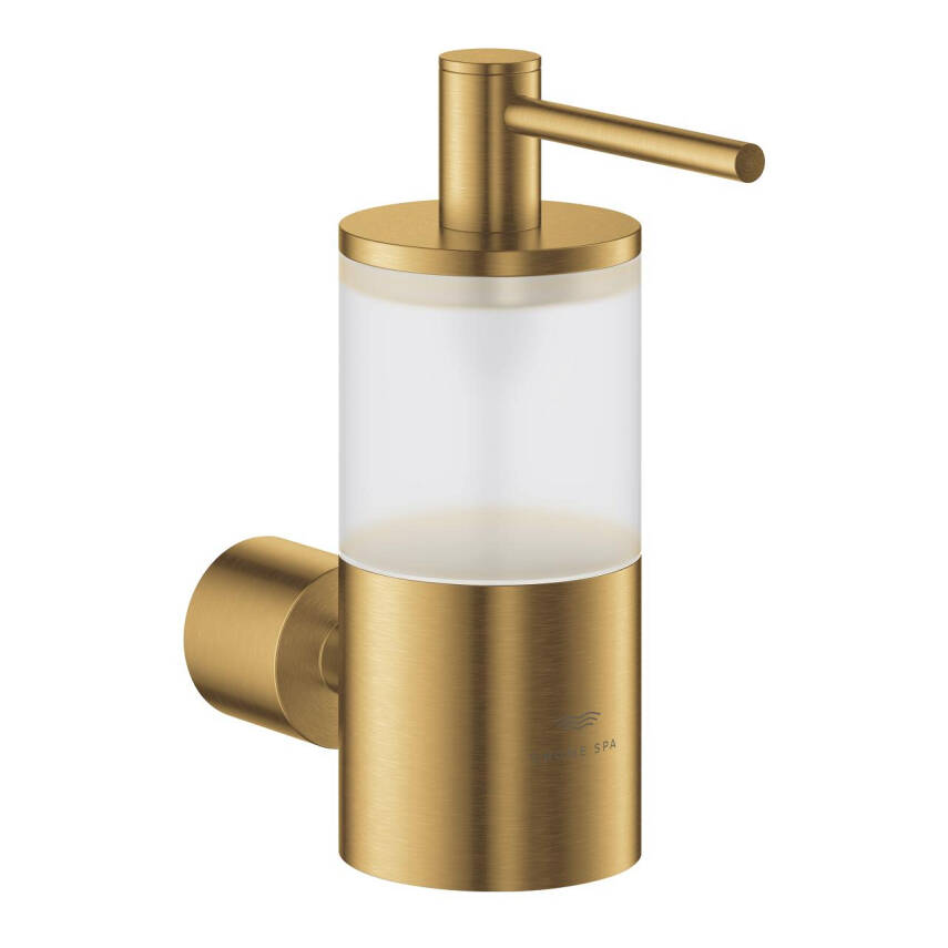Grohe Atrio Cam Sabunluk Tutacağı, Fırçalı Altın 40884Gn0 - 4