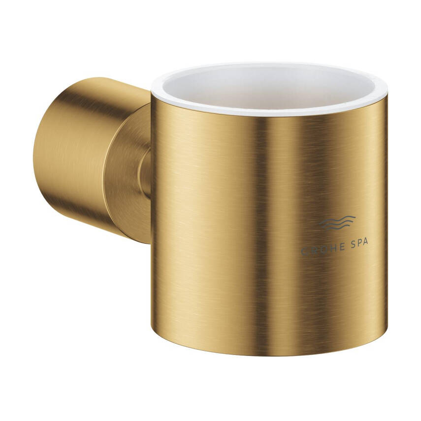 Grohe Atrio Cam Sabunluk Tutacağı, Fırçalı Altın 40884Gn0 - 2