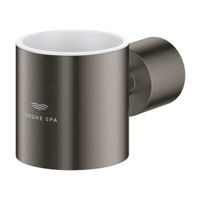 Grohe Atrio Cam Sabunluk Tutacağı, Fırçalı Sert Grafit 40884AL0 - 2