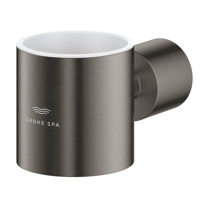 Grohe Atrio Cam Sabunluk Tutacağı, Fırçalı Sert Grafit 40884AL0 - 2