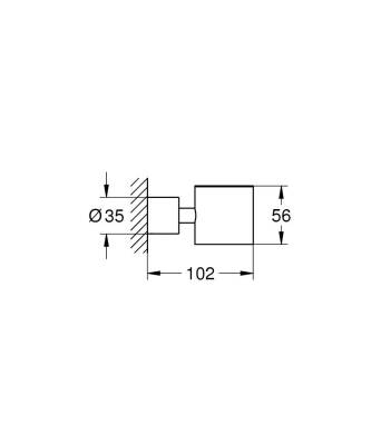 Grohe Atrio Cam Sabunluk Tutacağı Krom 40884000 - 5