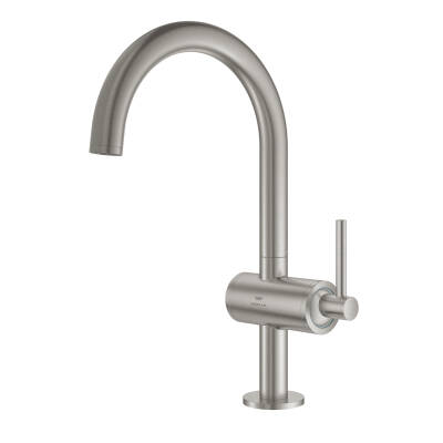 Grohe Atrio Çanak Lavabo Bataryası (L-Boy), Paslanmaz Çelik 24362DC0 - 2