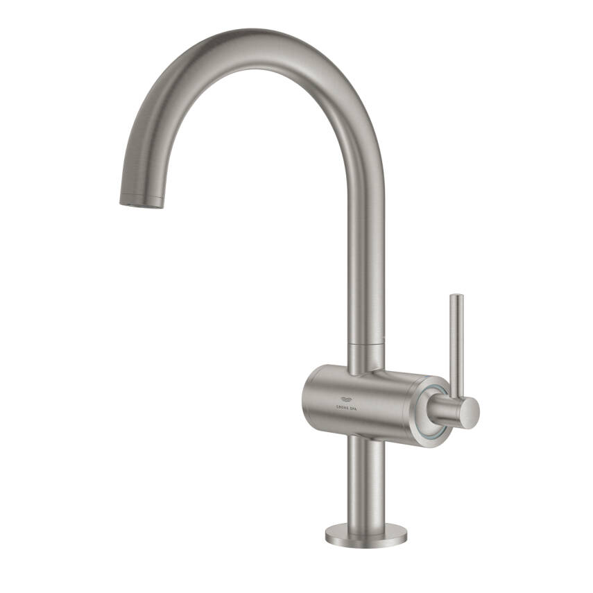 Grohe Atrio Çanak Lavabo Bataryası (L-Boy), Paslanmaz Çelik 24362DC0 - 2