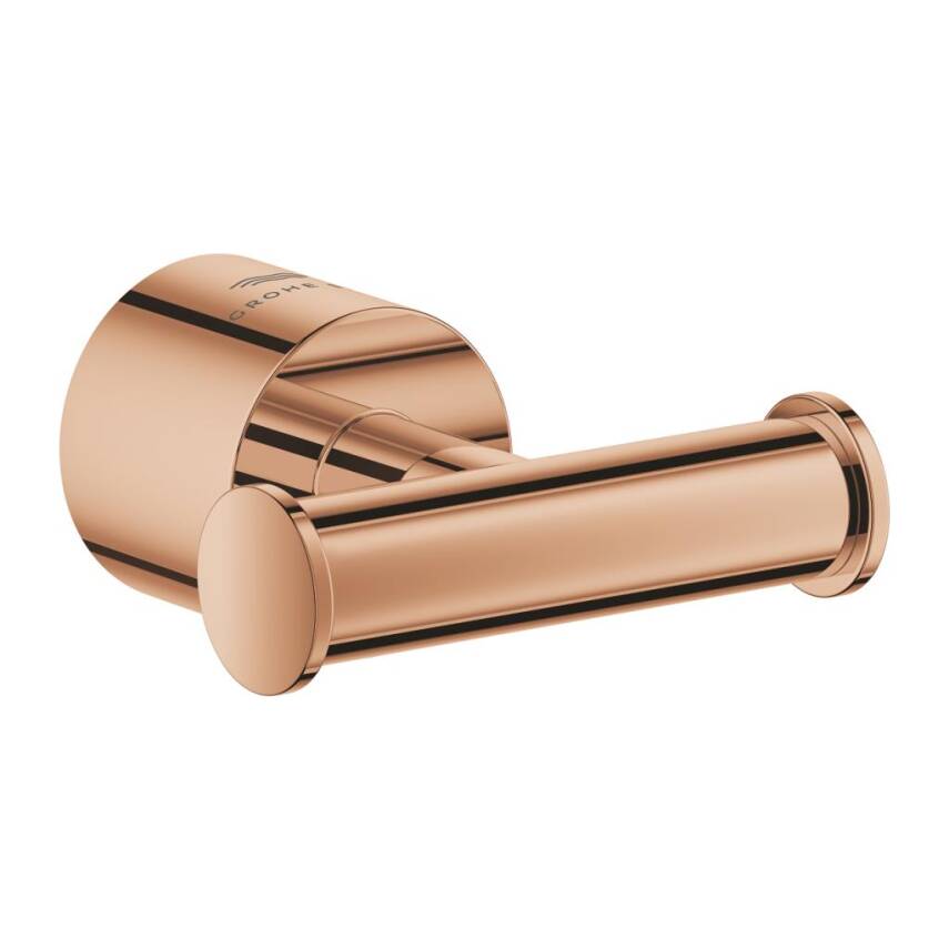 Grohe Atrio İkili Havlu/Bornoz Askısı, Parlak Bakır 40890DA0 - 1