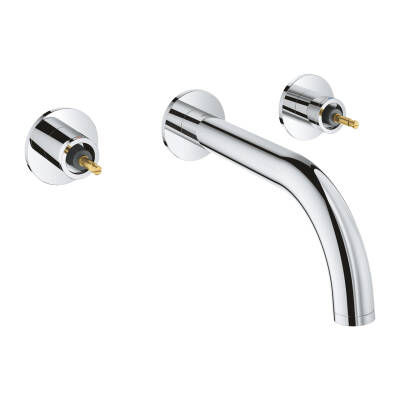 Grohe Atrio Private Collection 3 Delikli Ankastre Lavabo Bataryası (Sıva Üstü Grubu) Krom 20587000 - 1