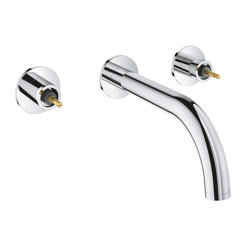 Grohe Atrio Private Collection 3 Delikli Ankastre Lavabo Bataryası (Sıva Üstü Grubu) Krom 20587000 - 1