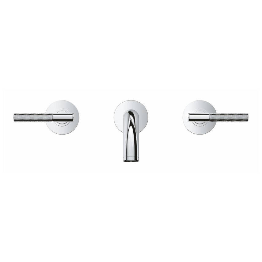 Grohe Atrio Private Collection 3 Delikli Ankastre Lavabo Bataryası (Sıva Üstü Grubu) Krom 20587000 - 5