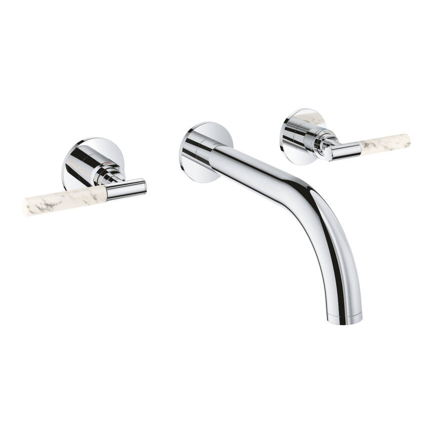 Grohe Atrio Private Collection 3 Delikli Ankastre Lavabo Bataryası (Sıva Üstü Grubu) Krom 20587000 - 11